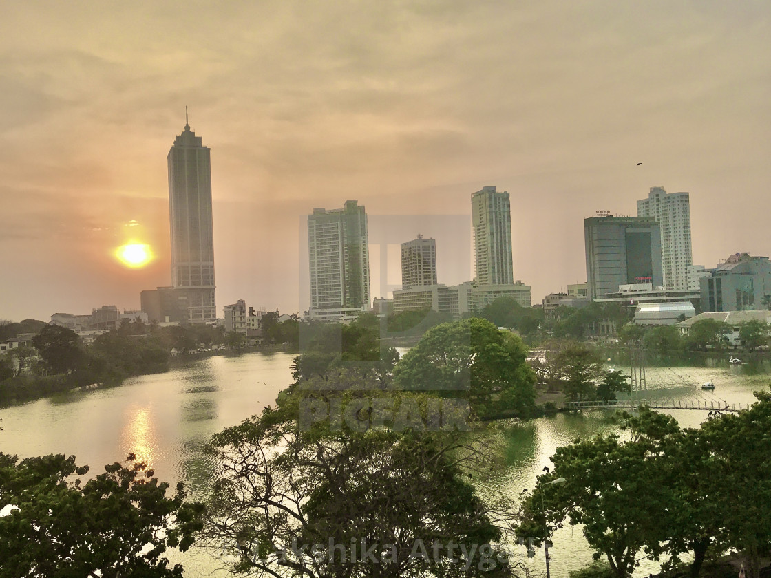 Sunset In Colombo City License Download Or Print For 6 Photos Picfair