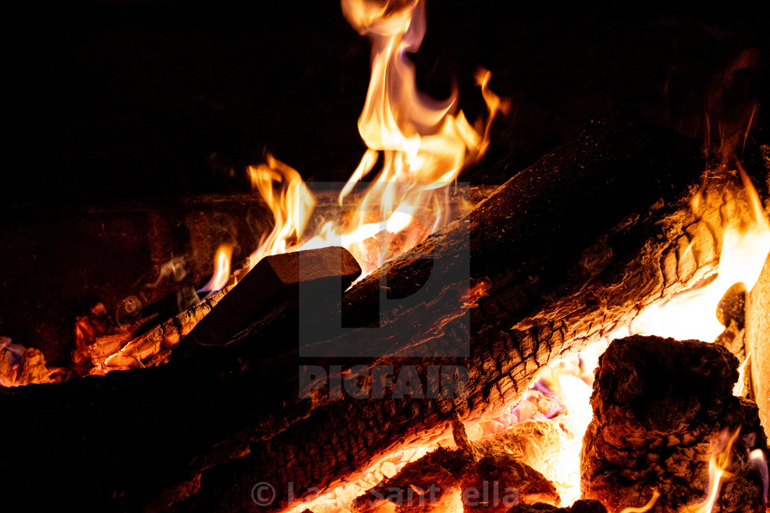 "Bonfire" stock image