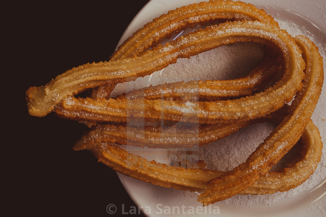 "Sugared churros" stock image