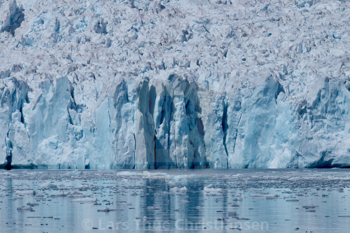 "Glacier in Greenland" stock image