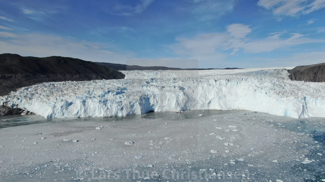 "Eqi Glacier" stock image