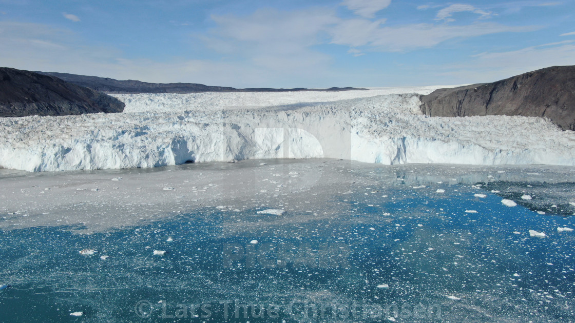 "Eqi Glacier" stock image