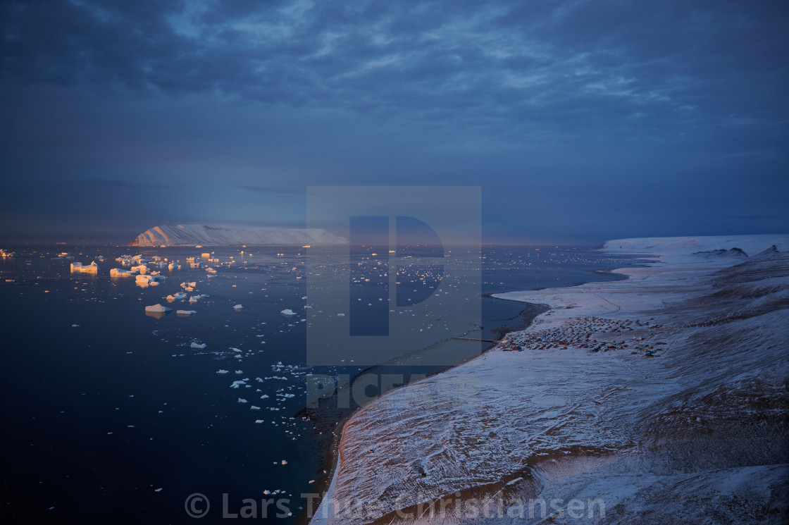 "Qaanaaq" stock image