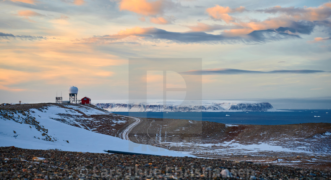 "Pituffik (Thule Air Base)" stock image