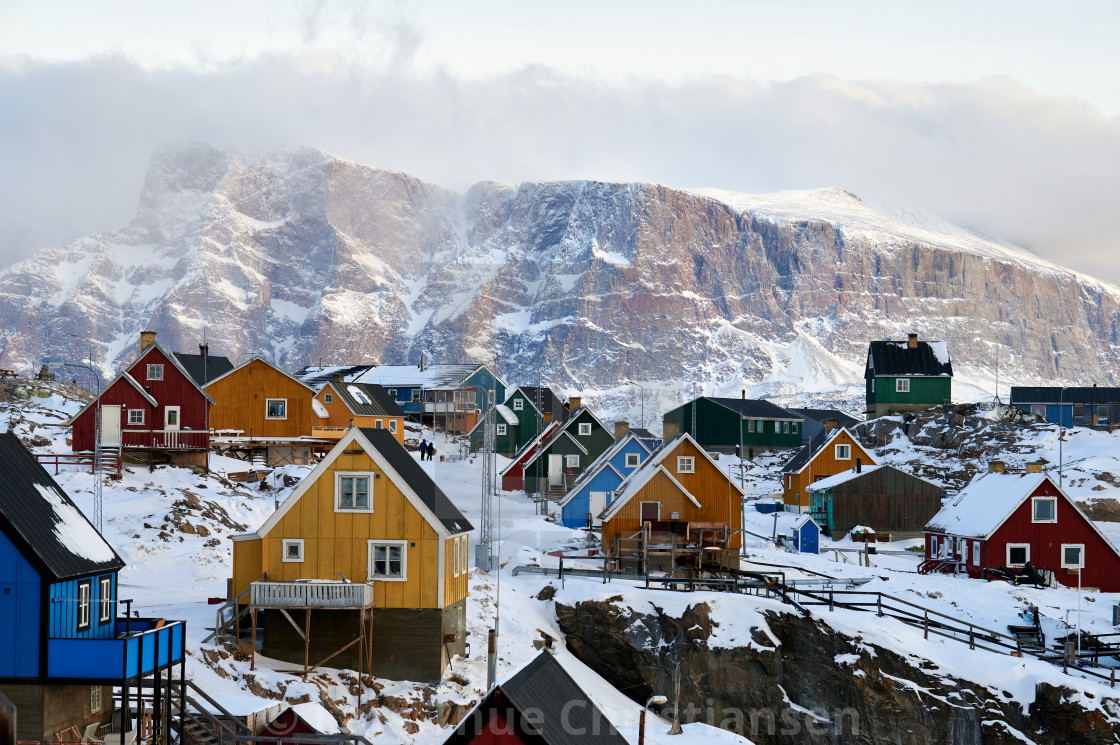 "Uummannaq" stock image