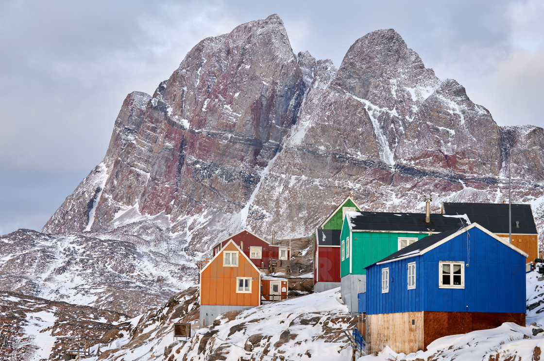 "Uummannaq" stock image