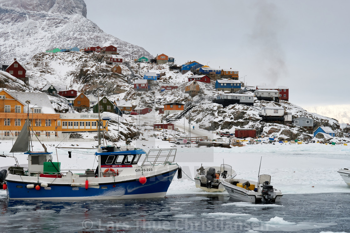 "Uummannaq" stock image