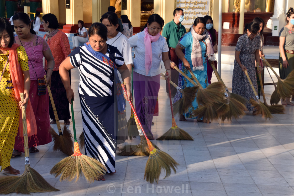 "Clean Sweep" stock image