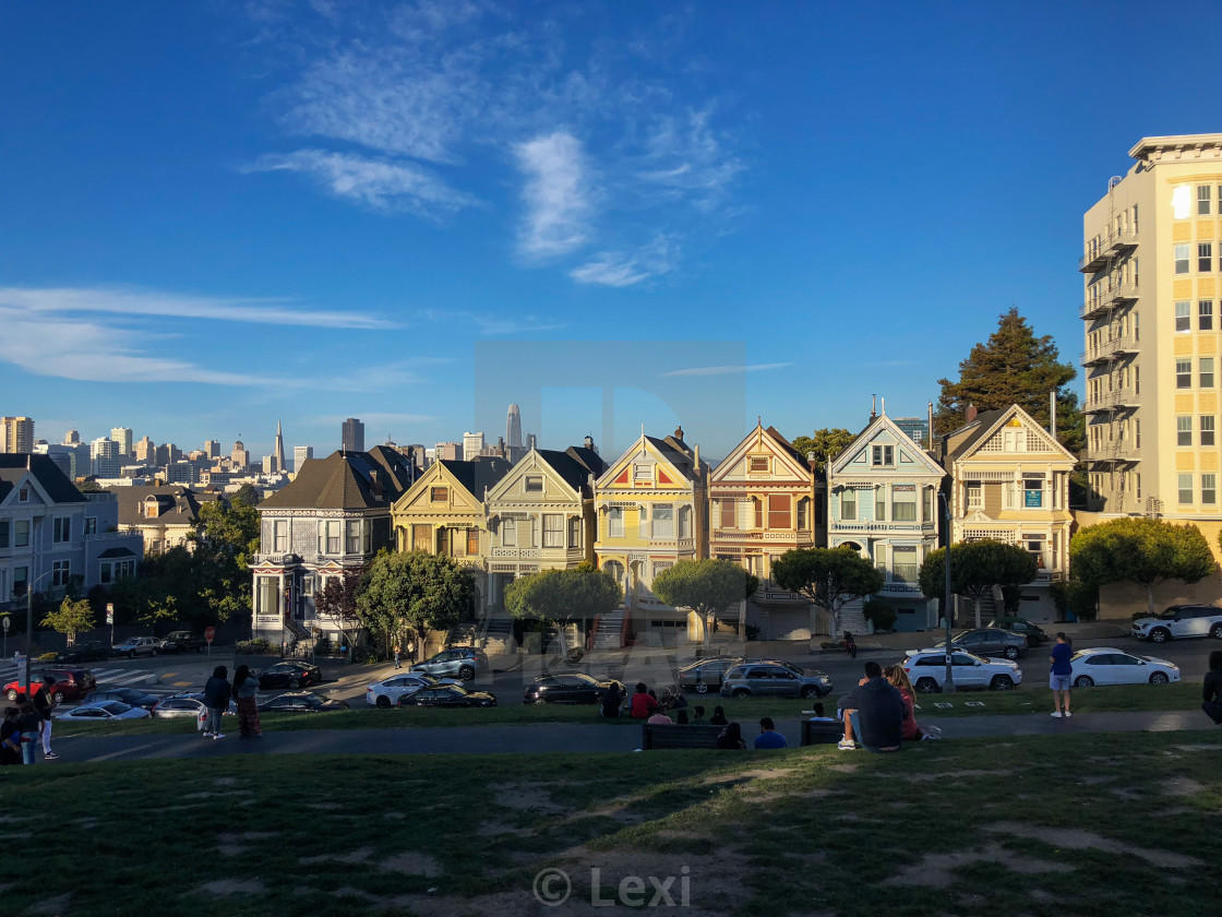 "Painted Ladies" stock image