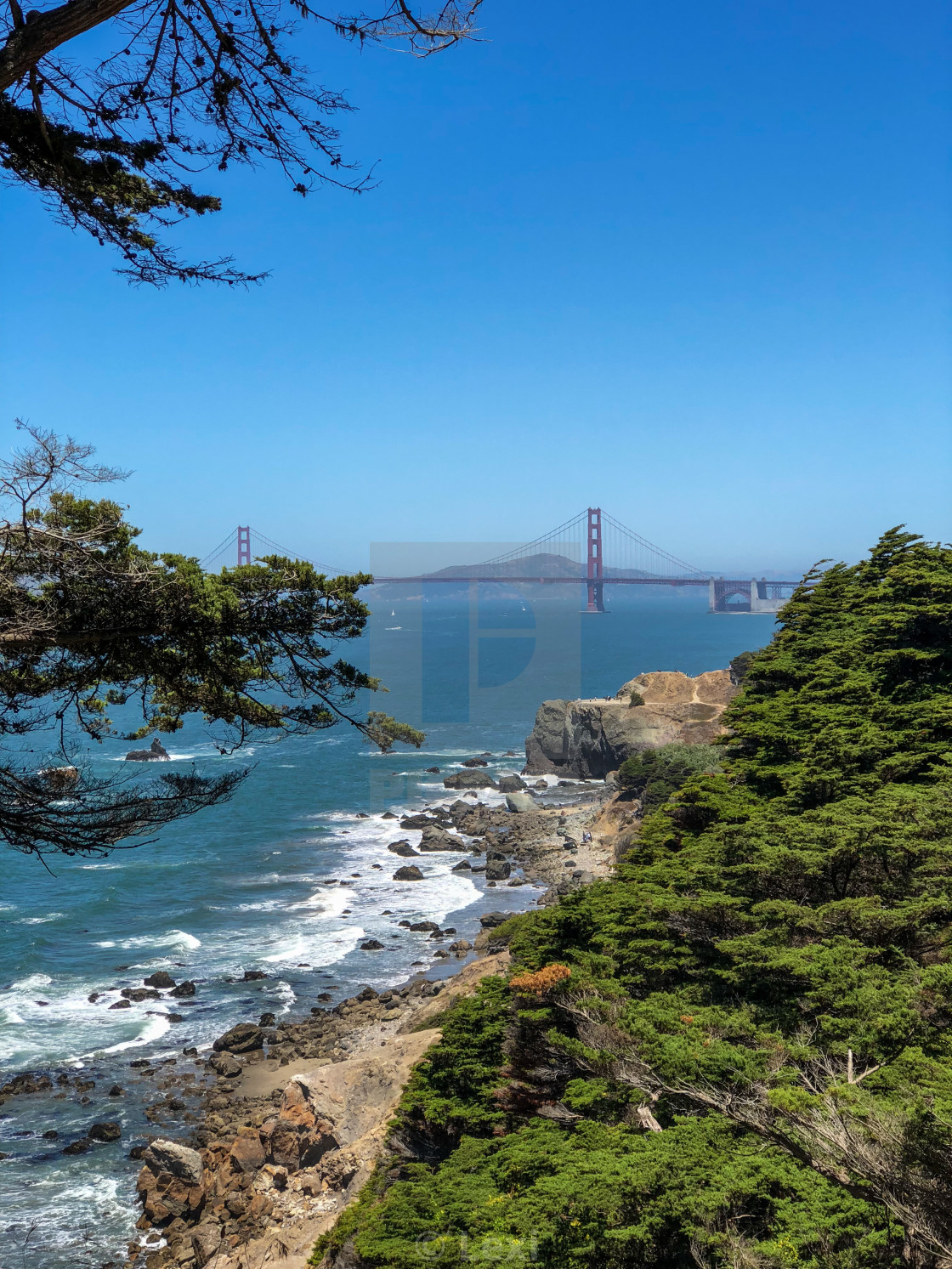 "Land's End Hike" stock image