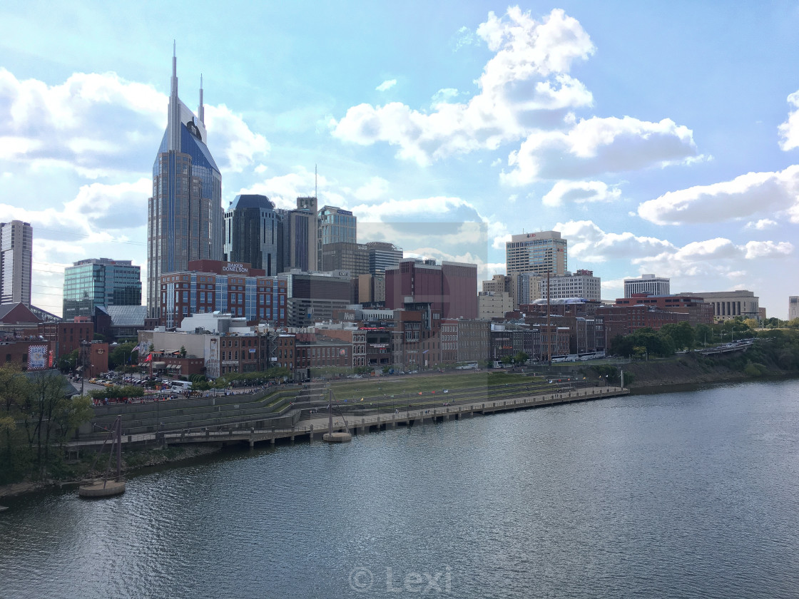 "Nashville Skyline" stock image