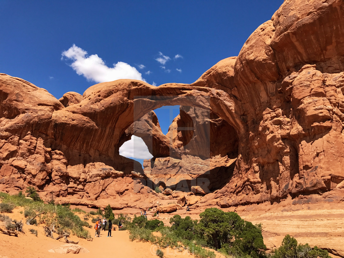 "Double Arch" stock image