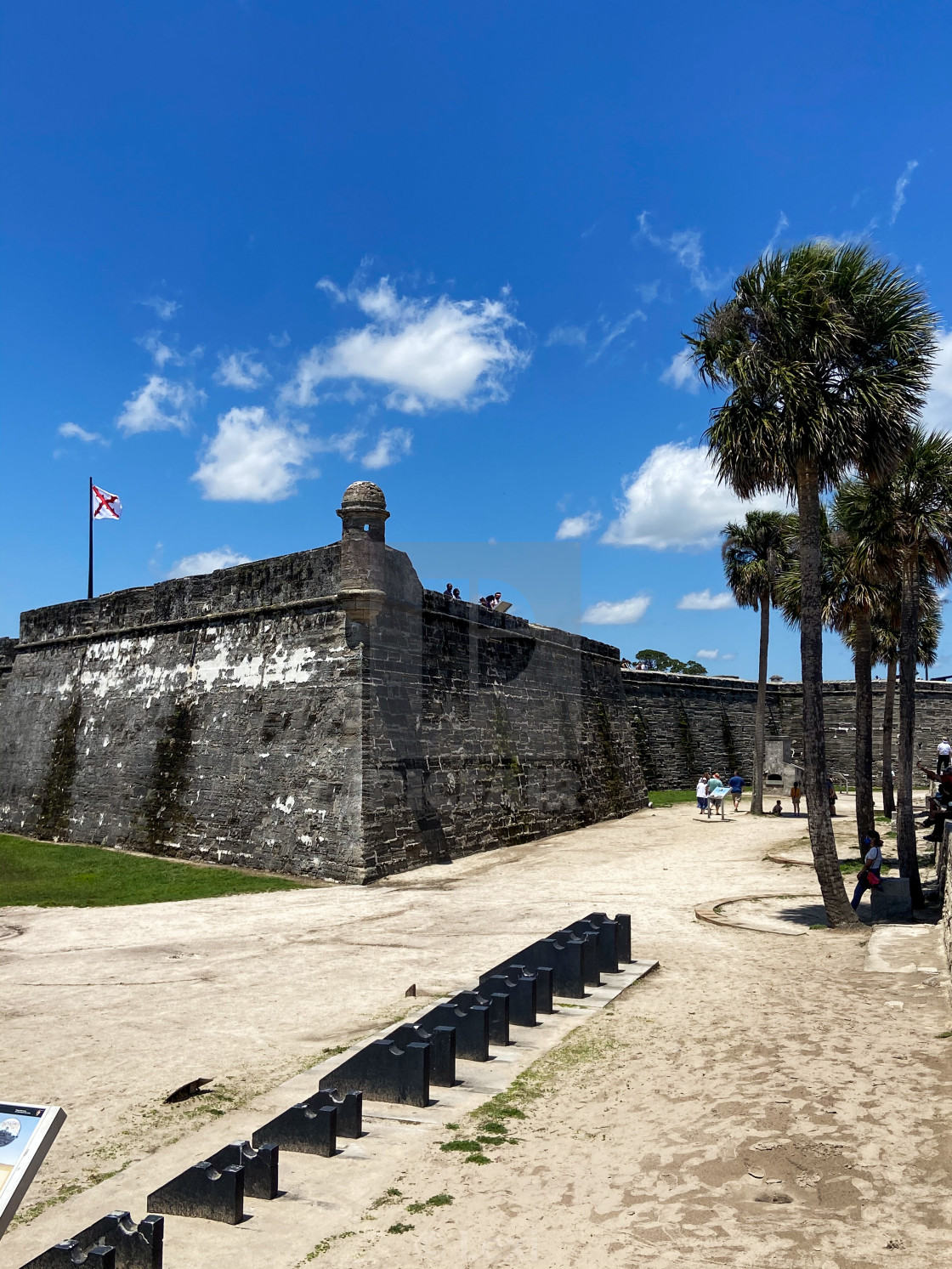 "Castillo de San Marcos 2" stock image