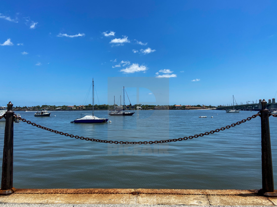 "Waterfront View" stock image