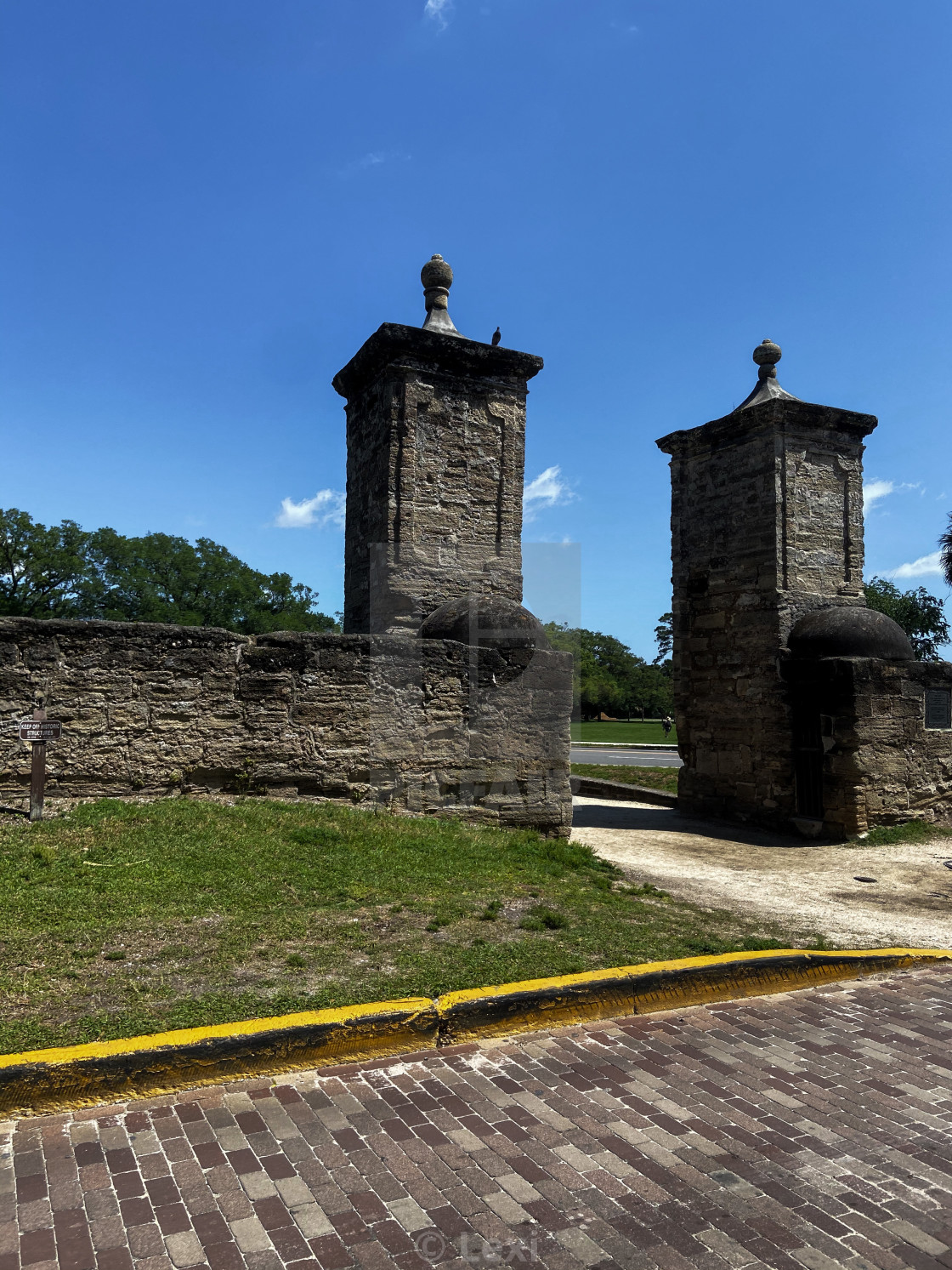 "Old City Gates" stock image