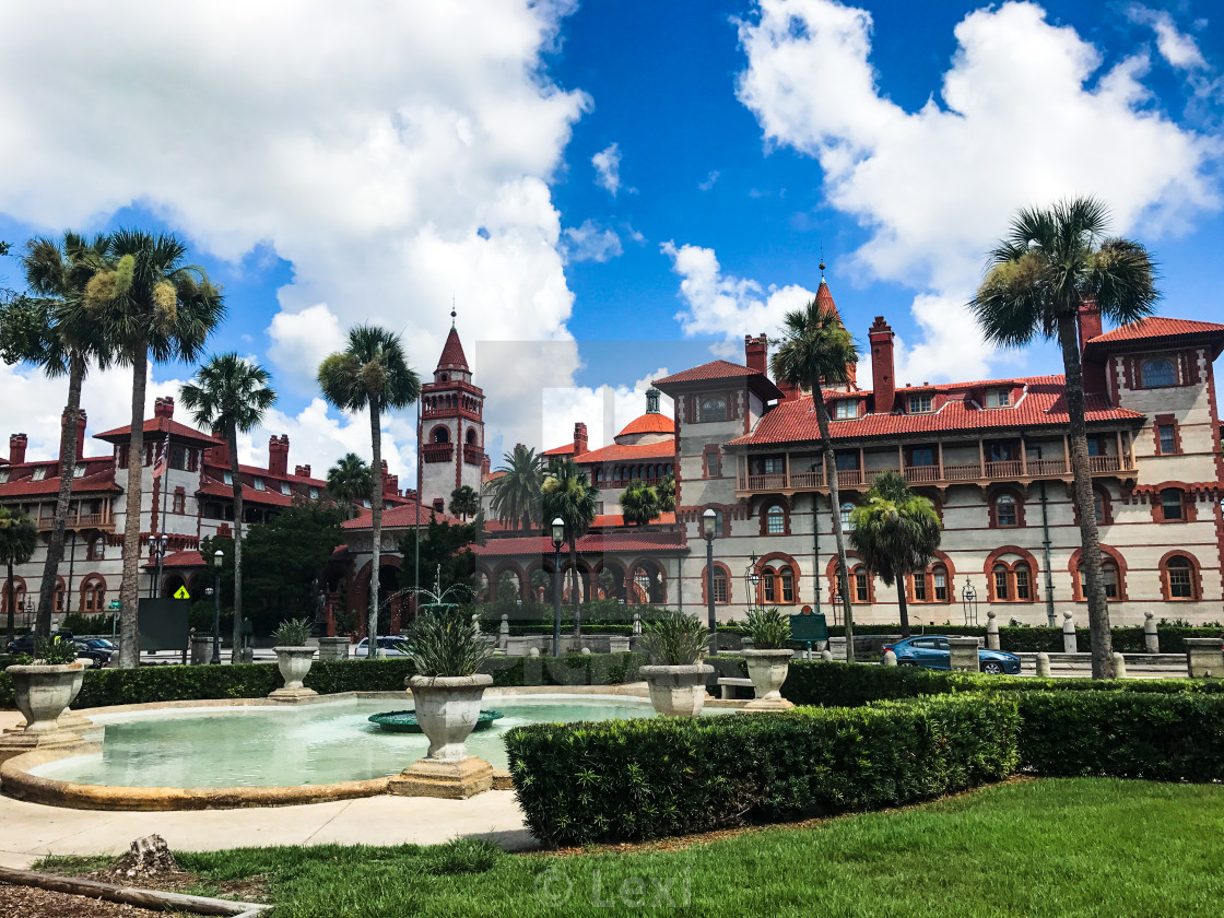 "Flagler College" stock image