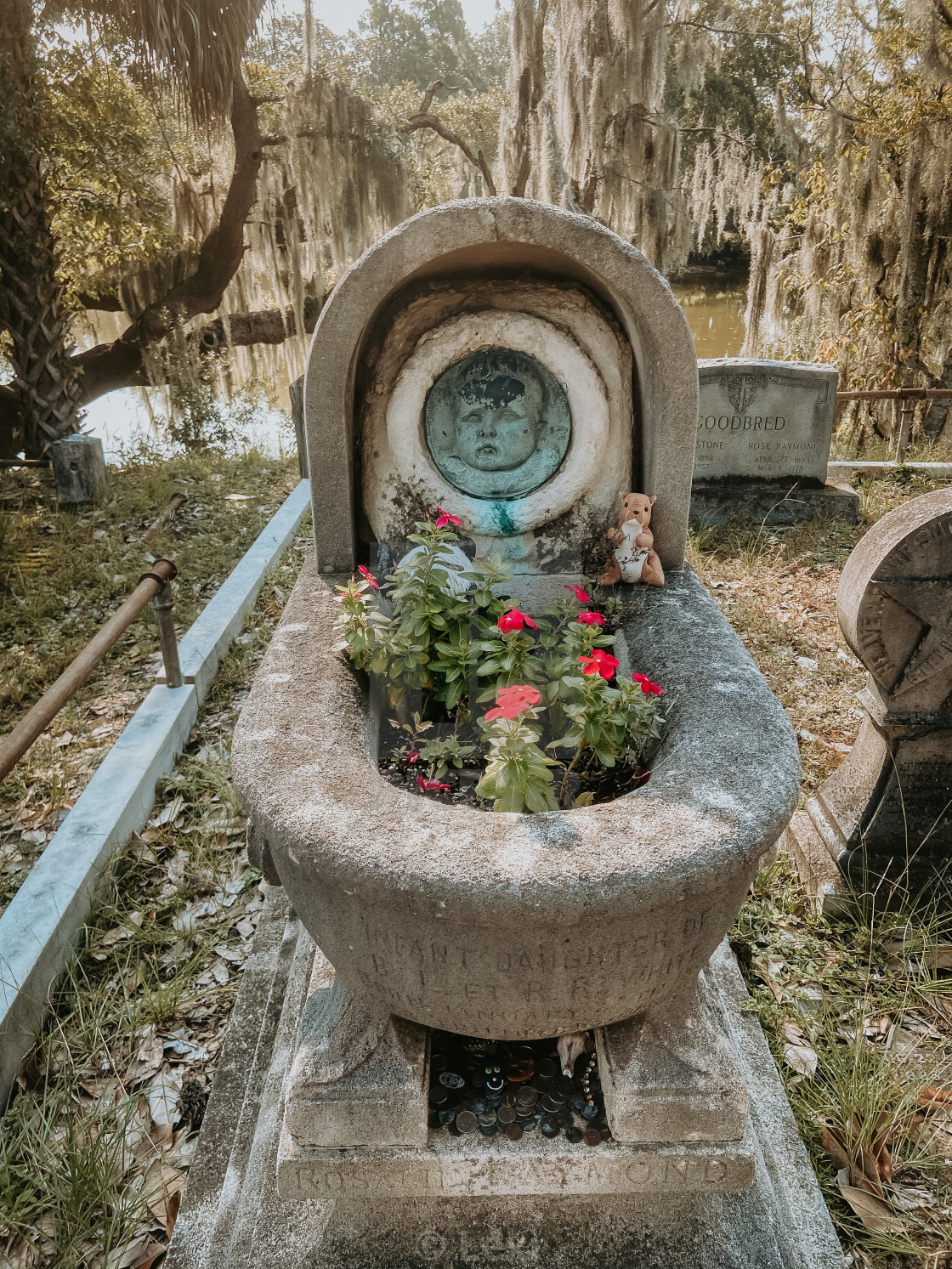 "Bassinet Grave" stock image