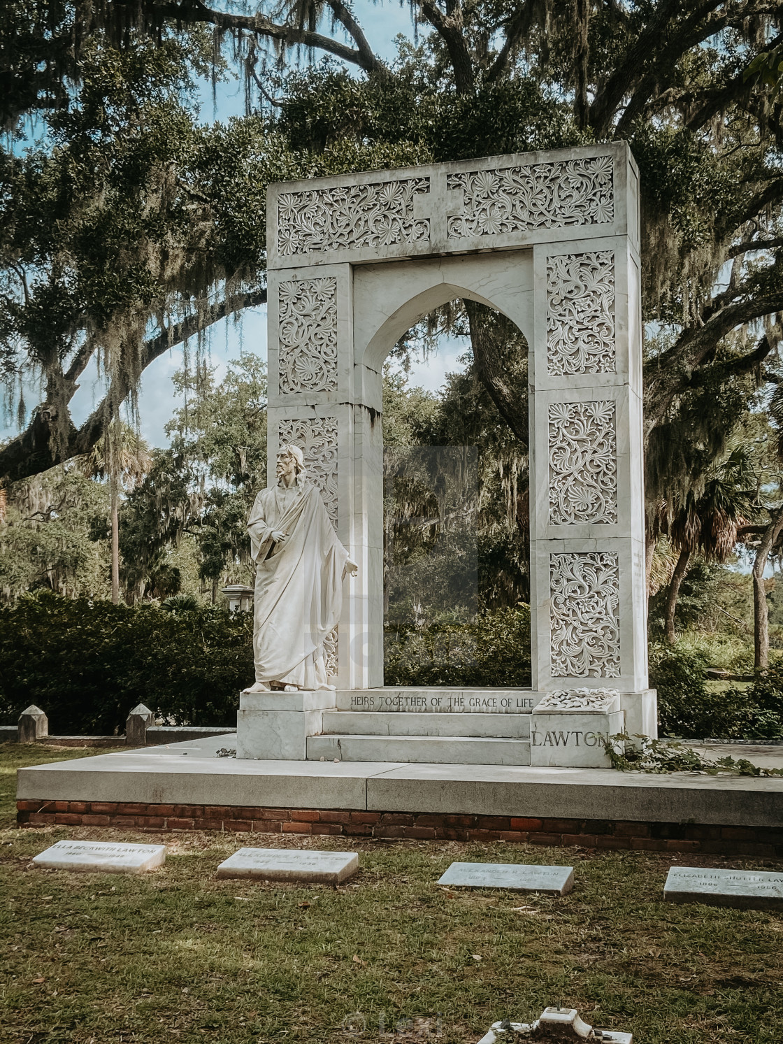 "Bonaventure Arch" stock image