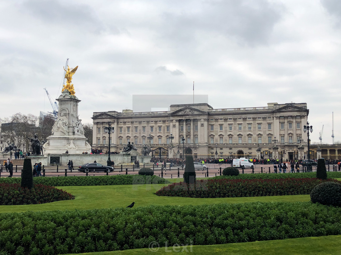 "Buckingham Palace" stock image