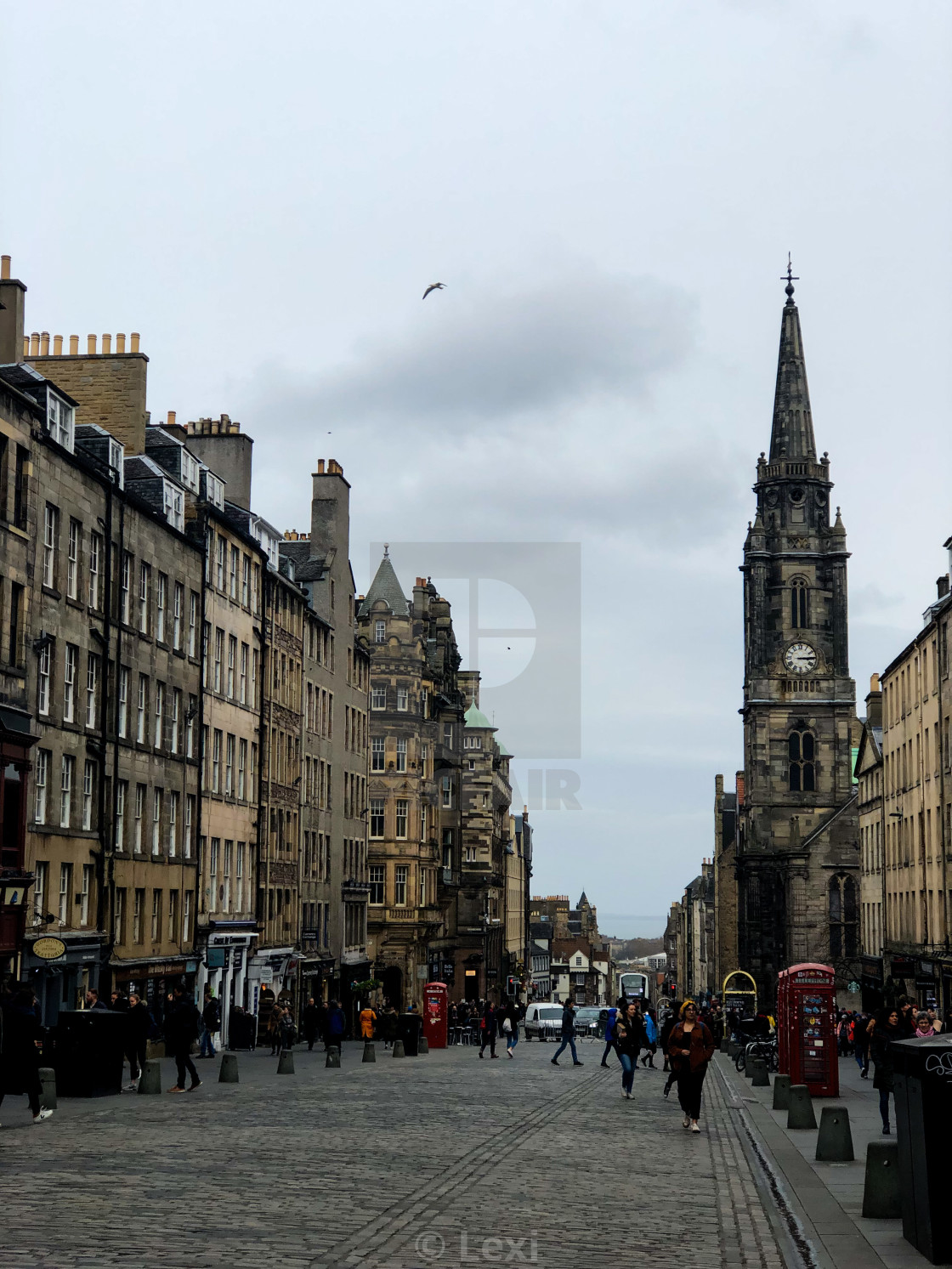 "Royal Mile" stock image