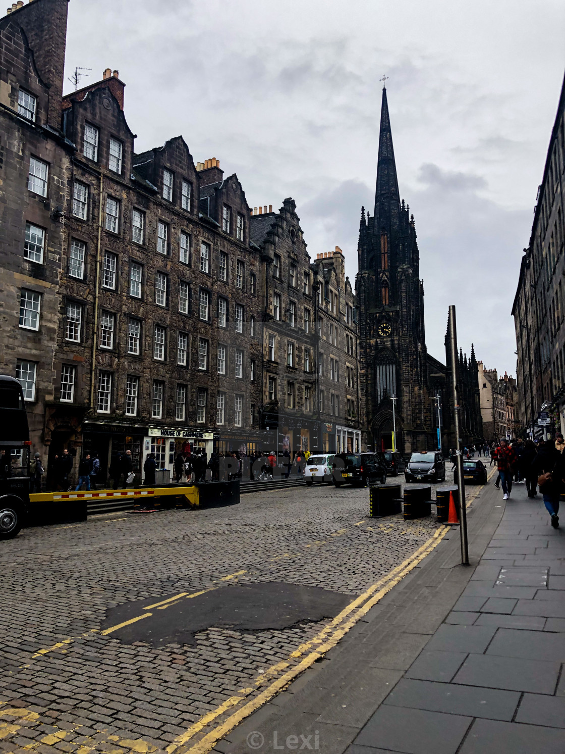 "Royal Mile 2" stock image