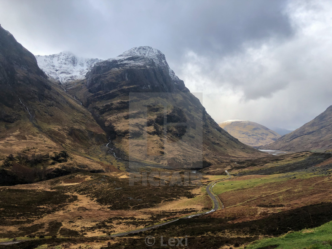 "Scottish Highlands" stock image