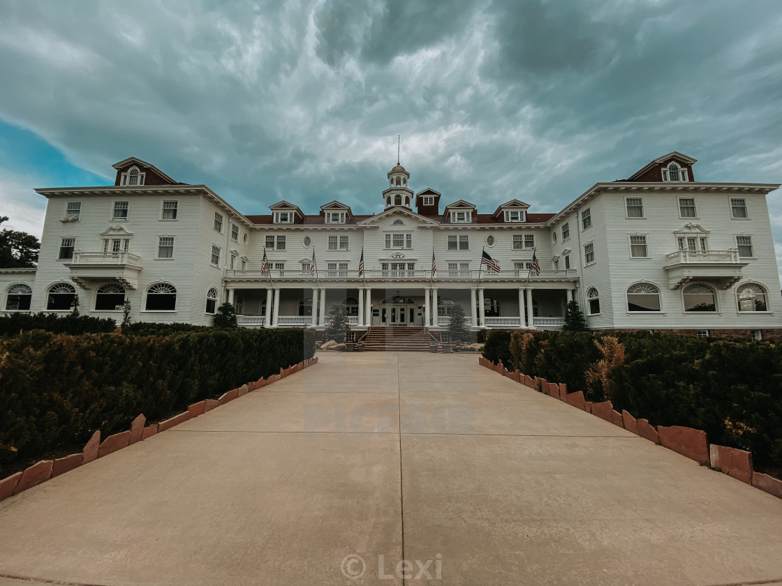 "Stanley Hotel" stock image