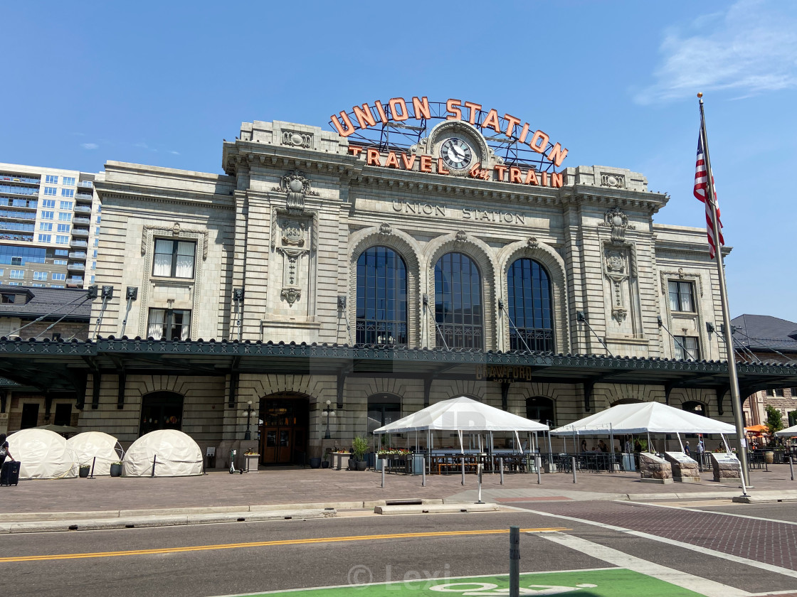 "Union Station" stock image