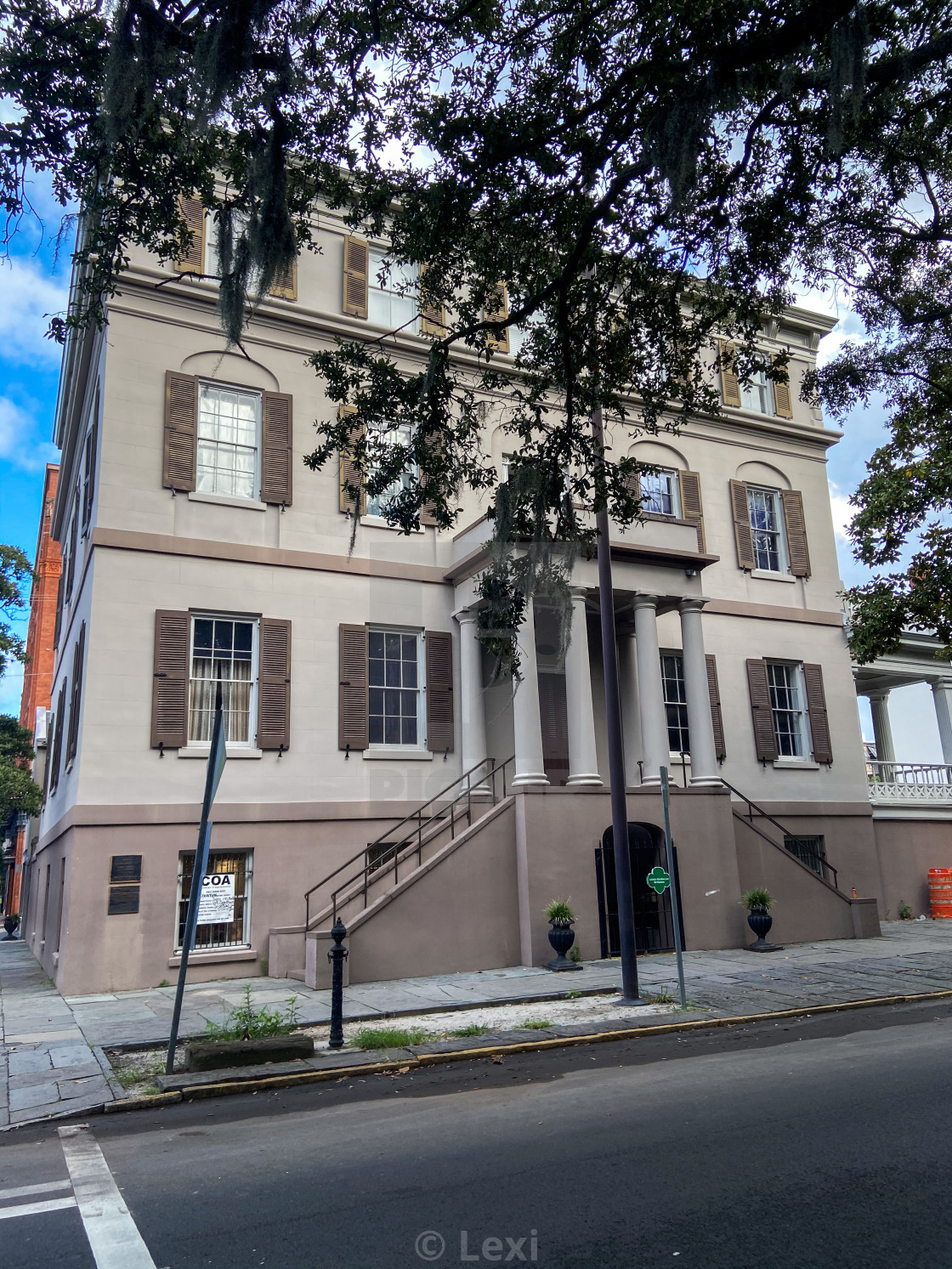 "Juliette Gordon Low House" stock image