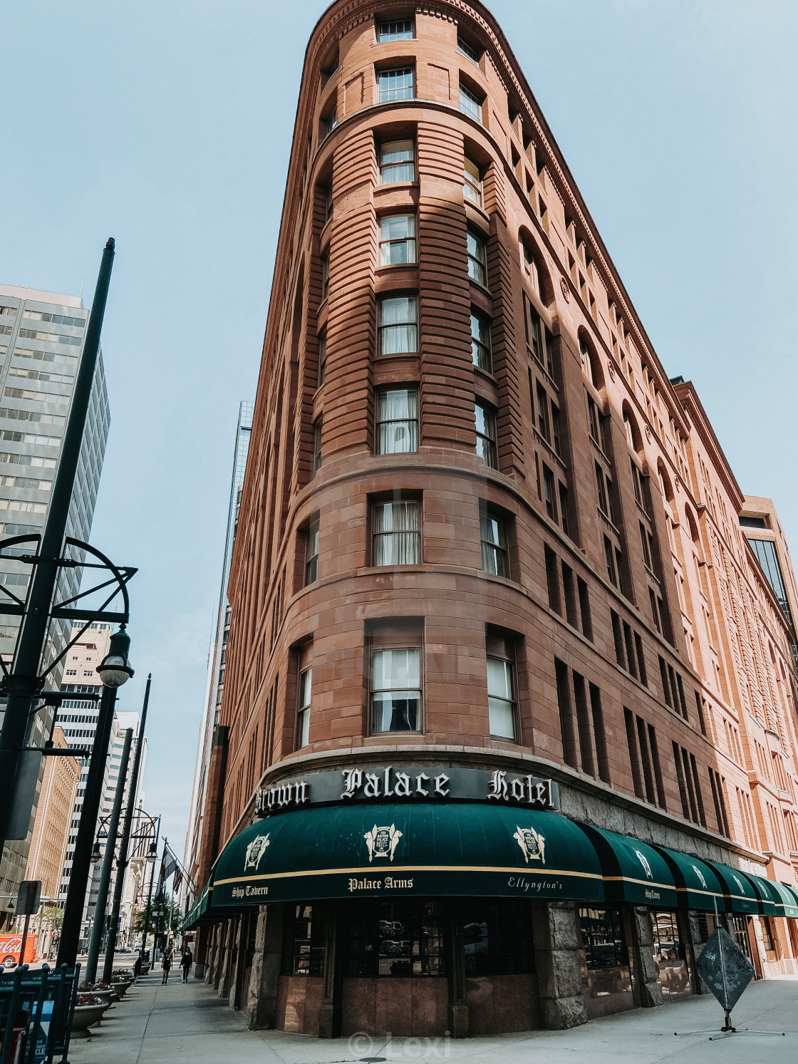"Brown Palace Hotel" stock image
