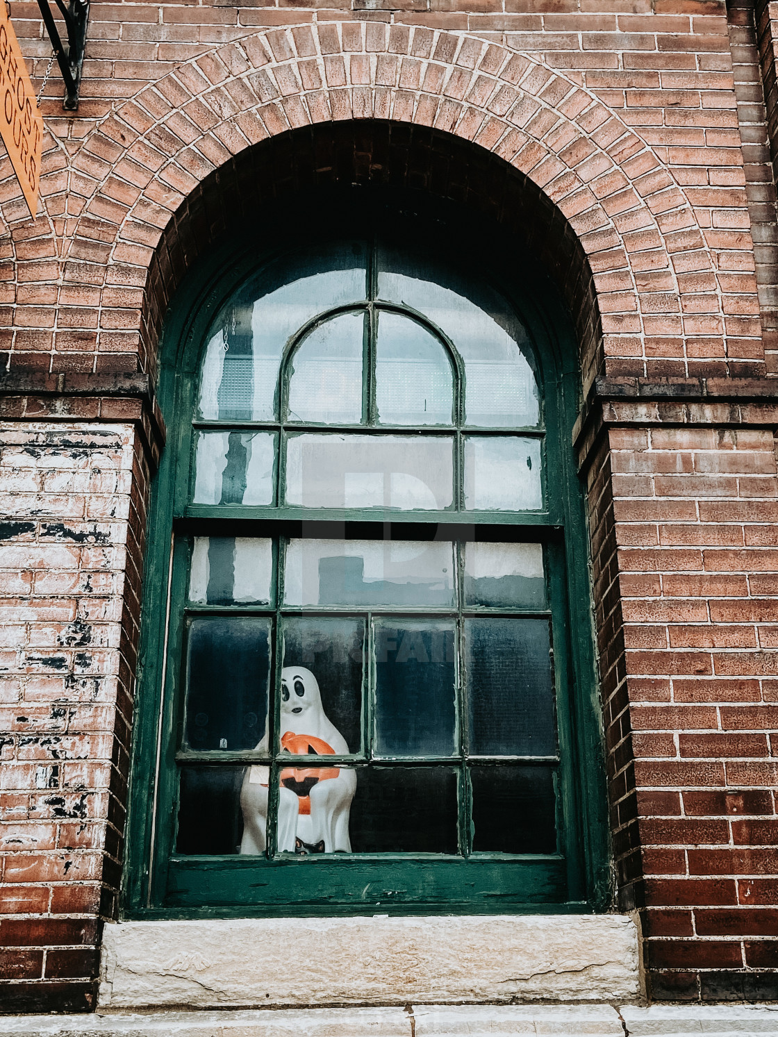 "Ghostly Visitor" stock image