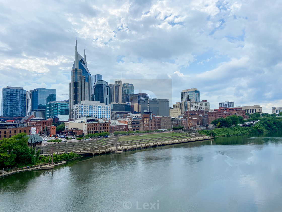 "Nashville Skyline" stock image