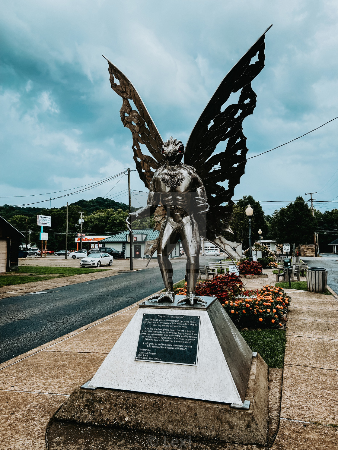 "Mothman 2" stock image