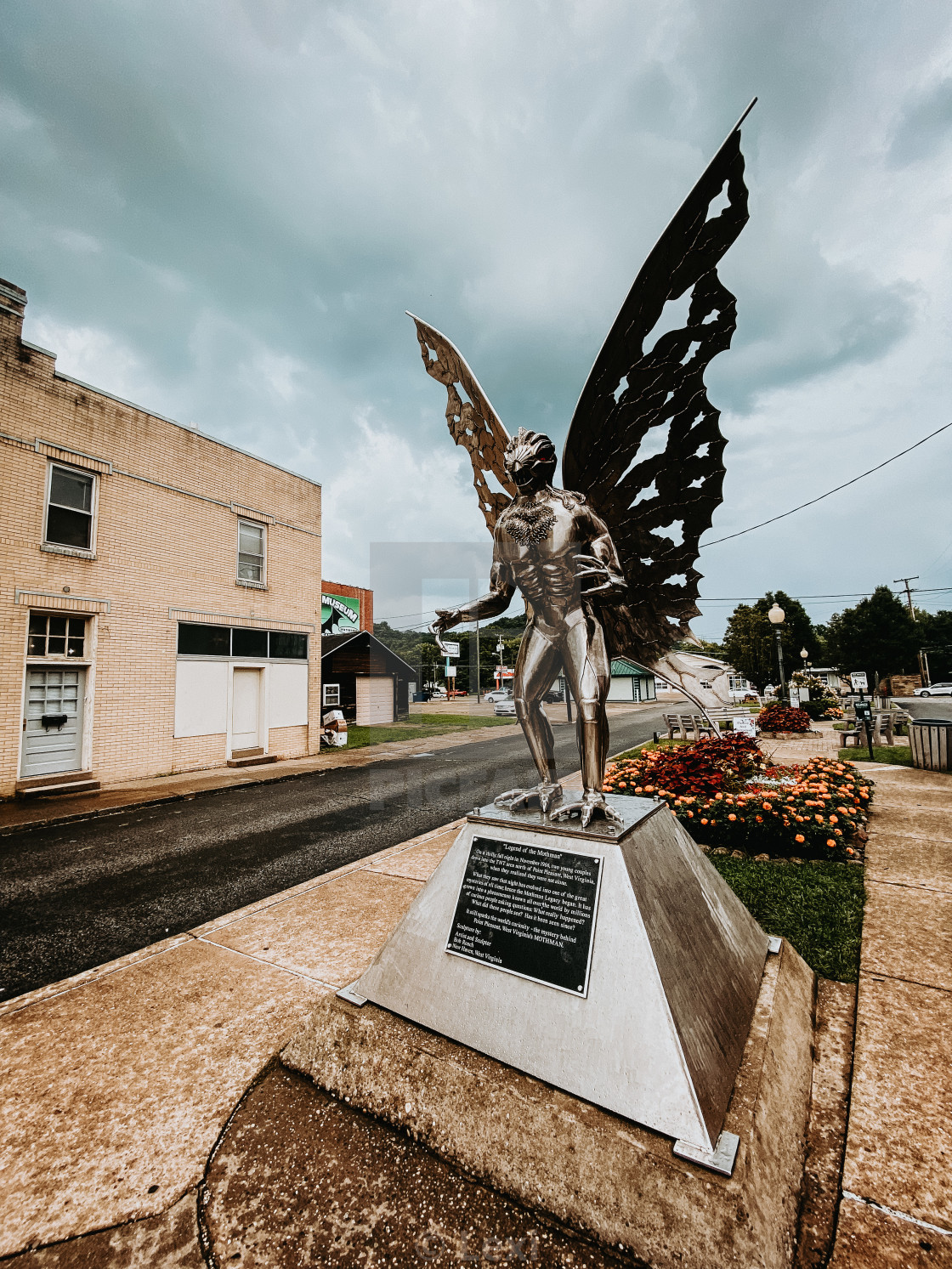 "Mothman 3" stock image