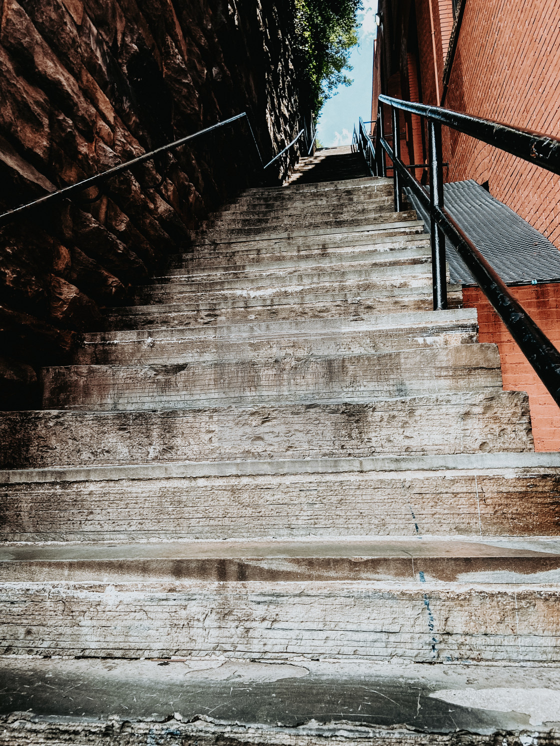 "Exorcist Steps" stock image