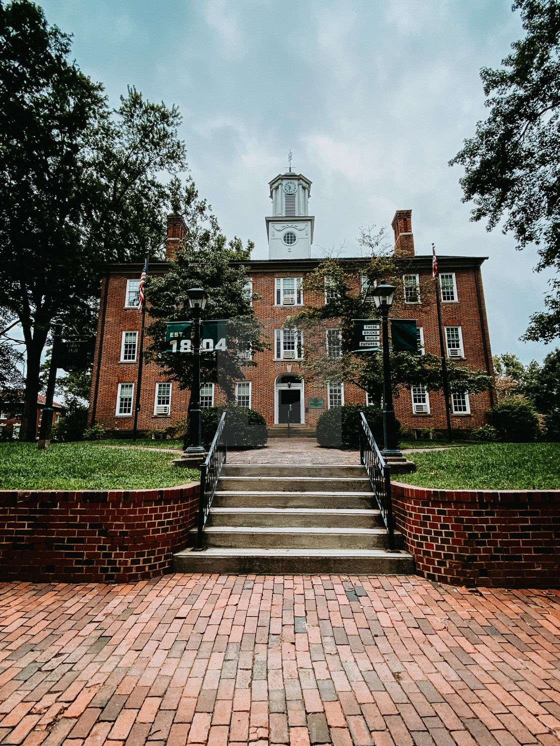 "Cutler Hall" stock image