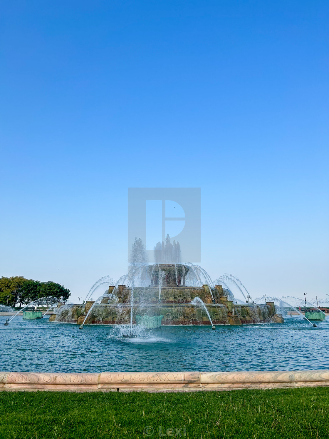 "Buckingham Fountain" stock image