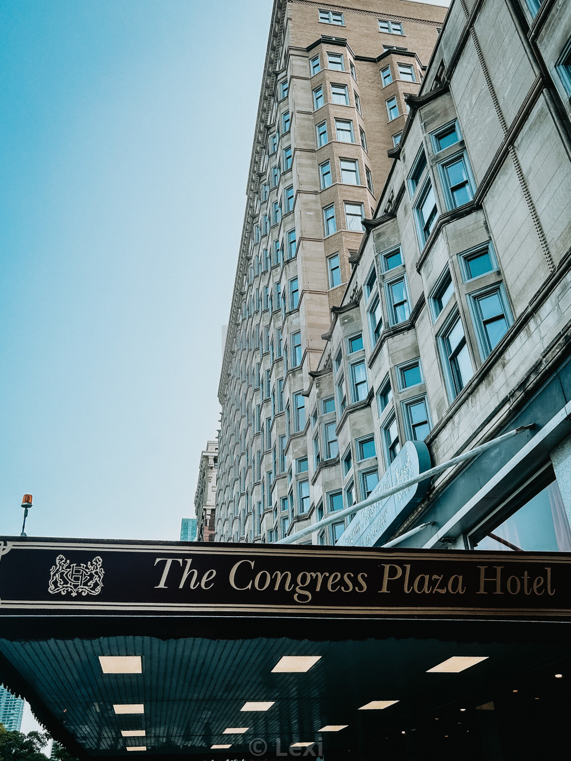 "Congress Awning" stock image