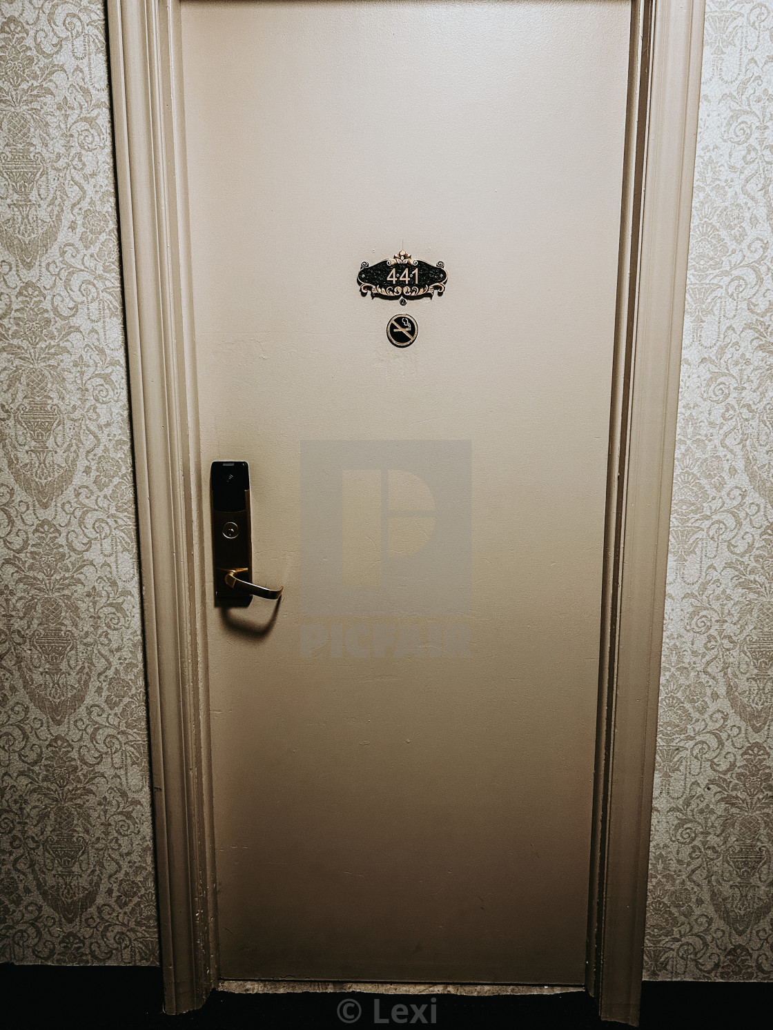 "Room 441" stock image