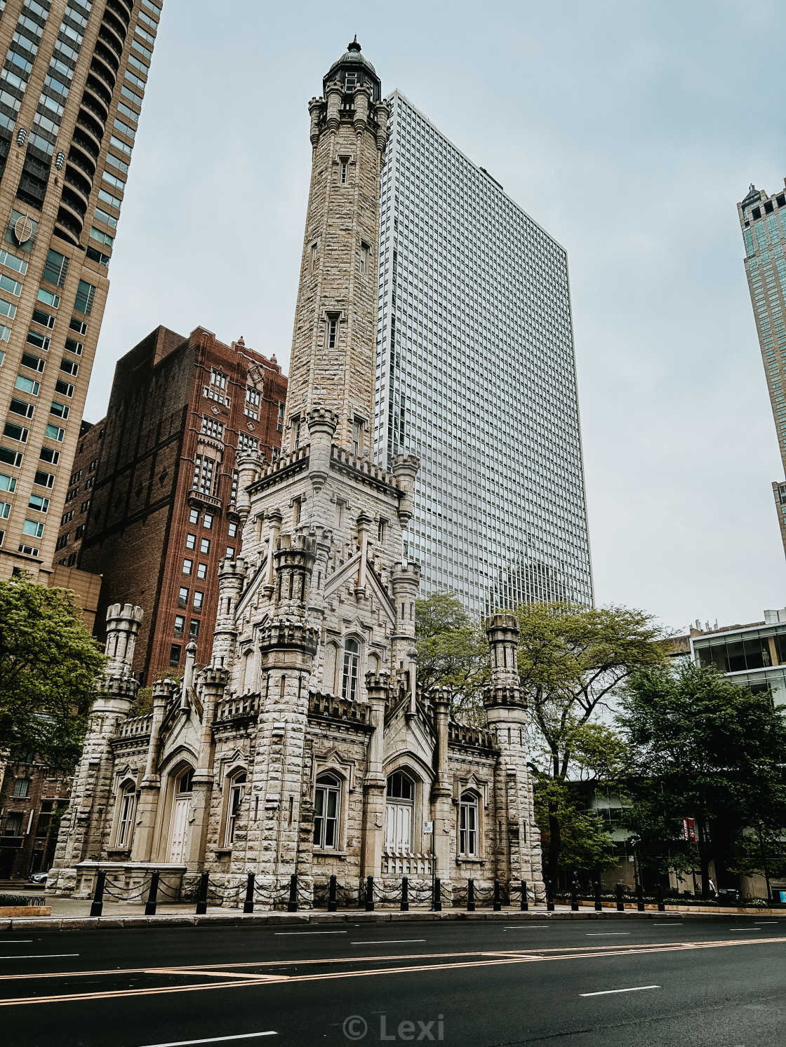 "Old Water Tower" stock image