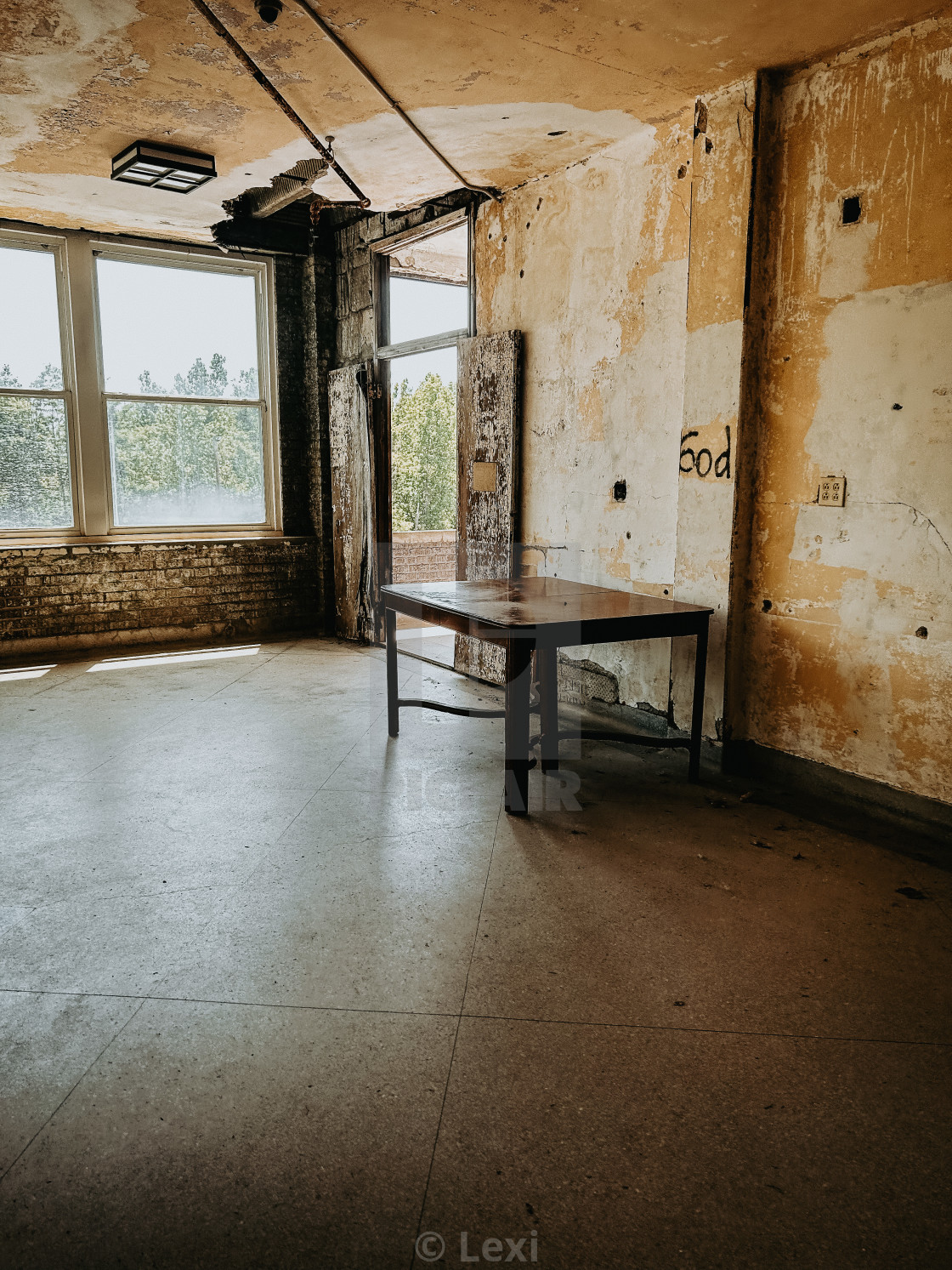 "Atrium Table" stock image