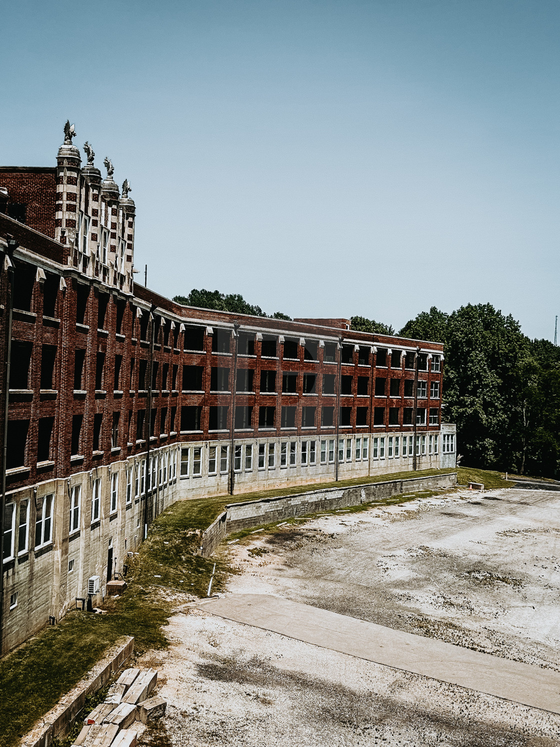 "3rd Floor View" stock image