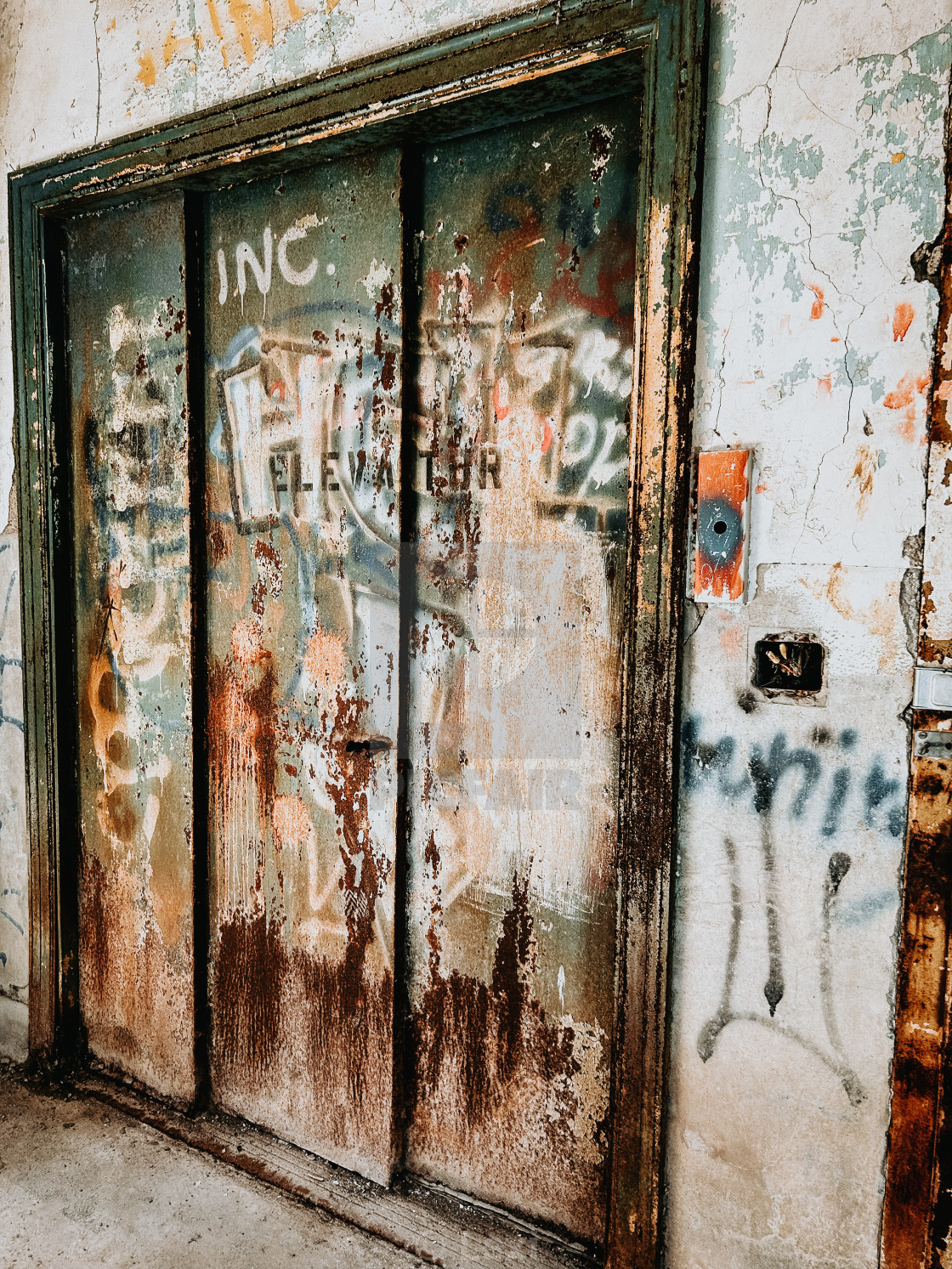 "Elevator Doors" stock image