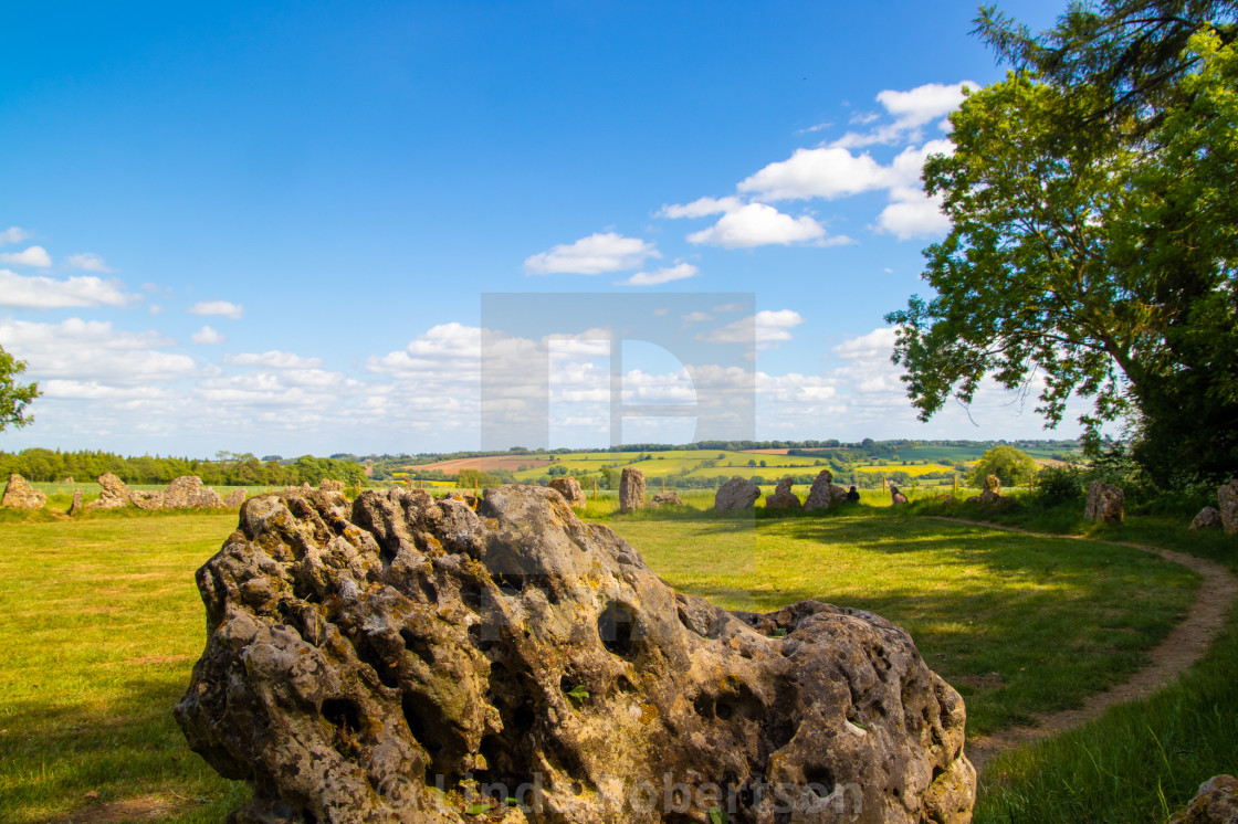 "Standing Stones" stock image