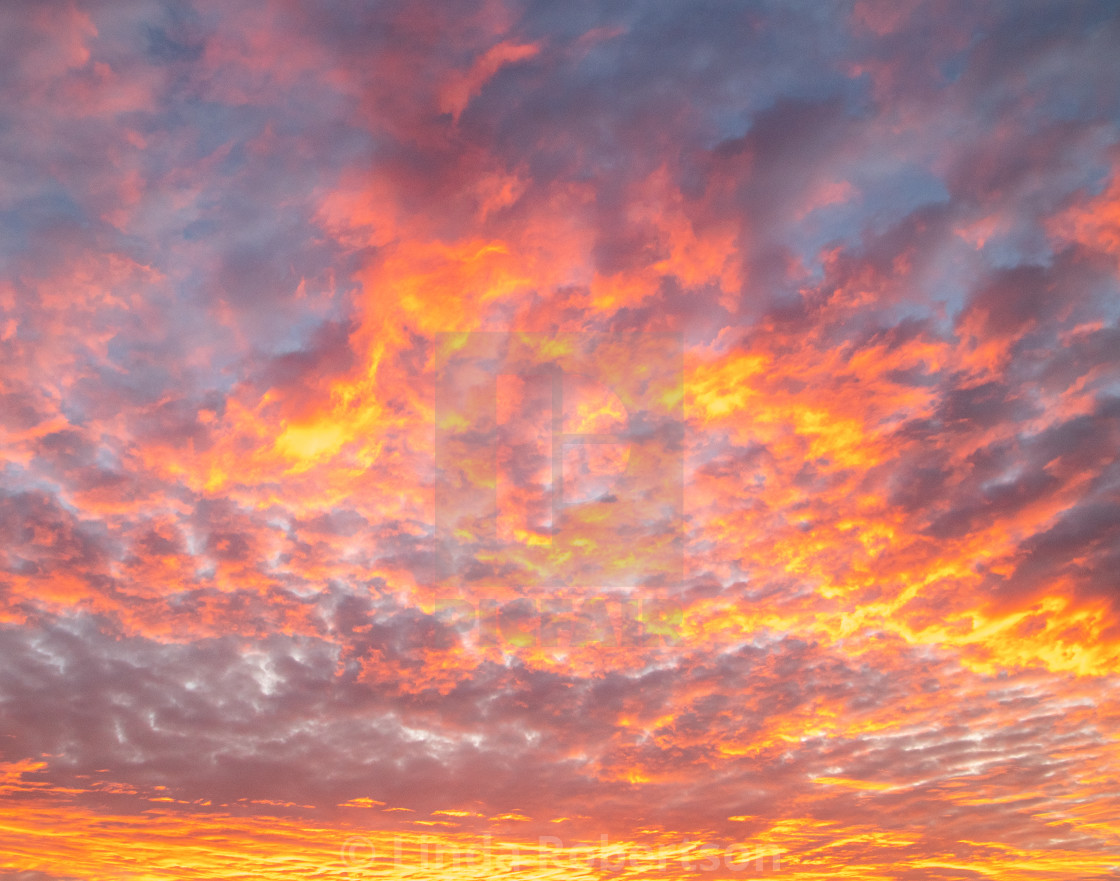 "Sunrise colours" stock image