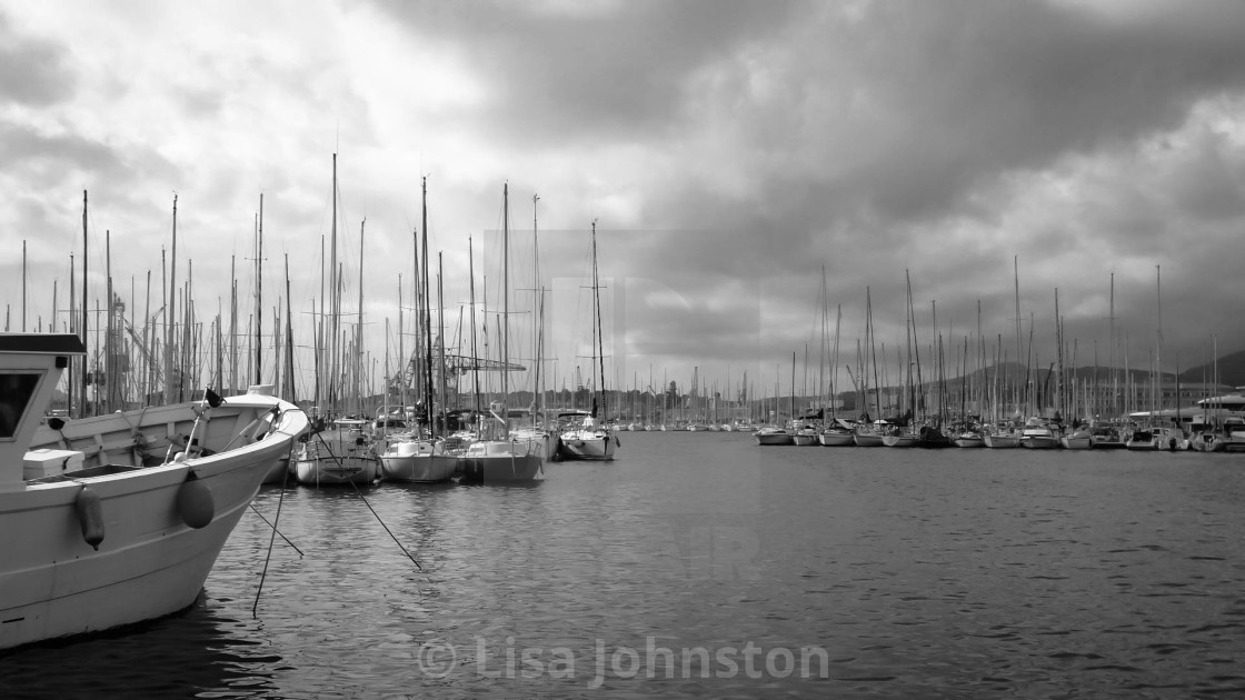 "Harbor boats" stock image