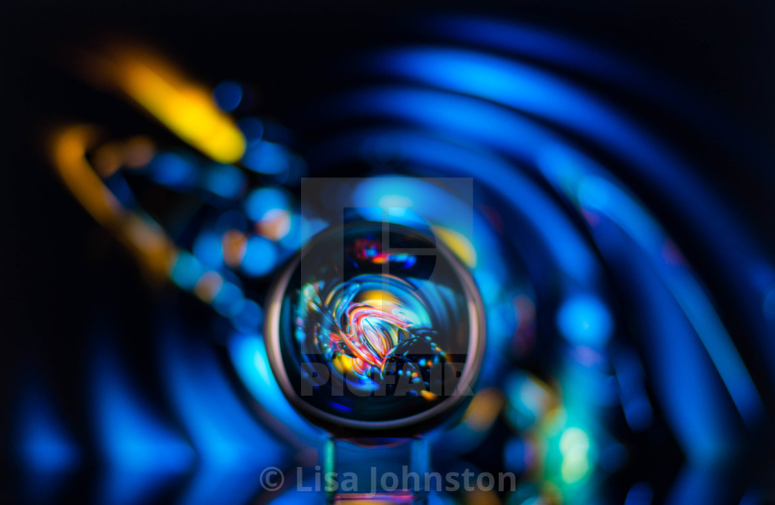 "Lensball fantasy" stock image