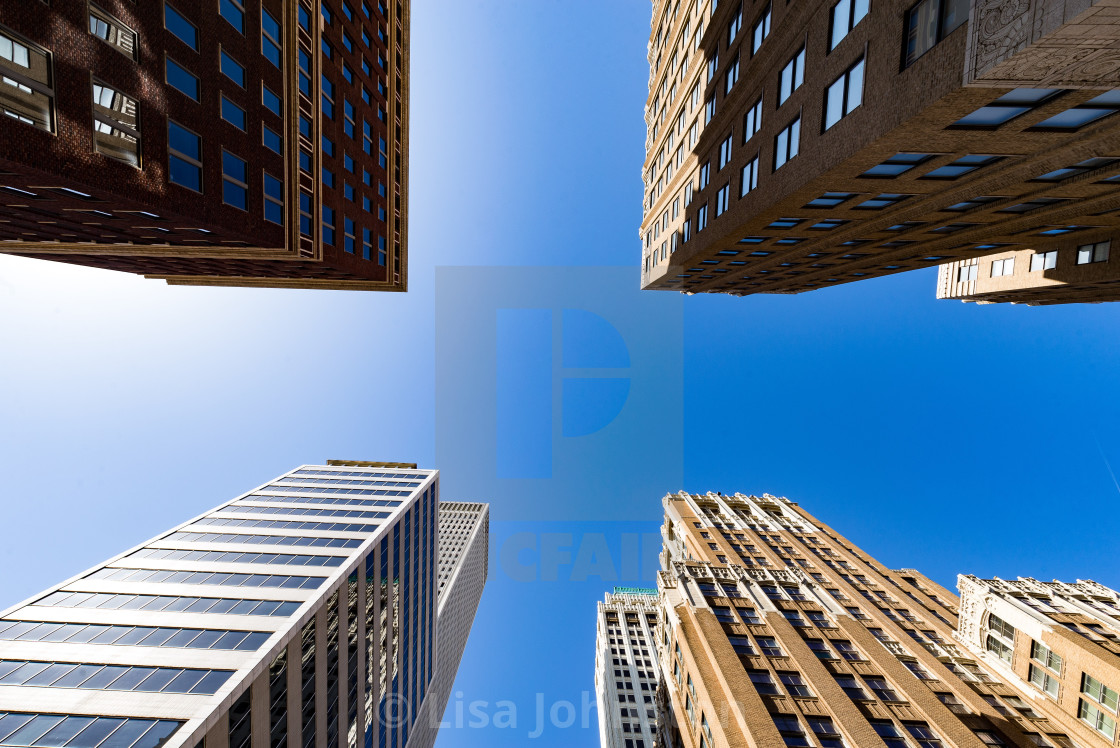 "Corner buildings" stock image
