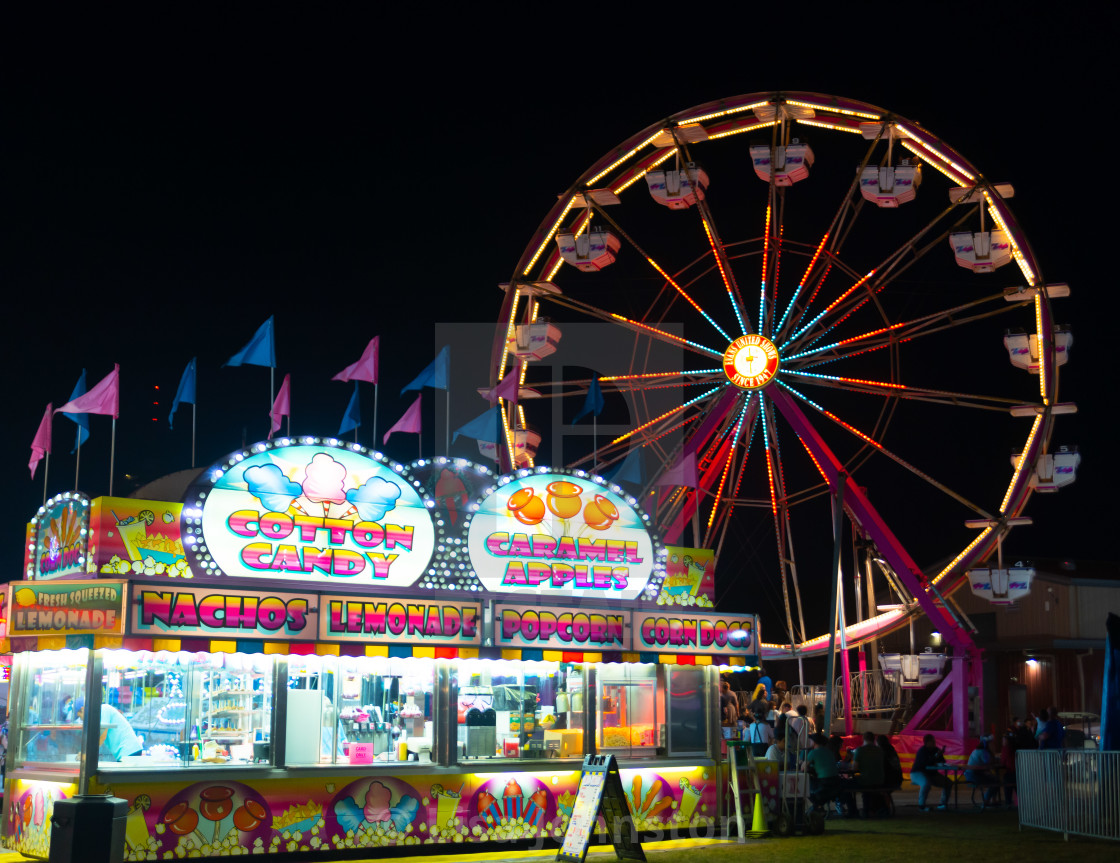 "Carnival Nights" stock image