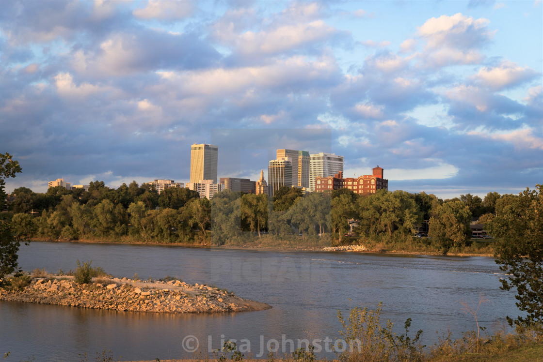 "Downtown Tulsa" stock image